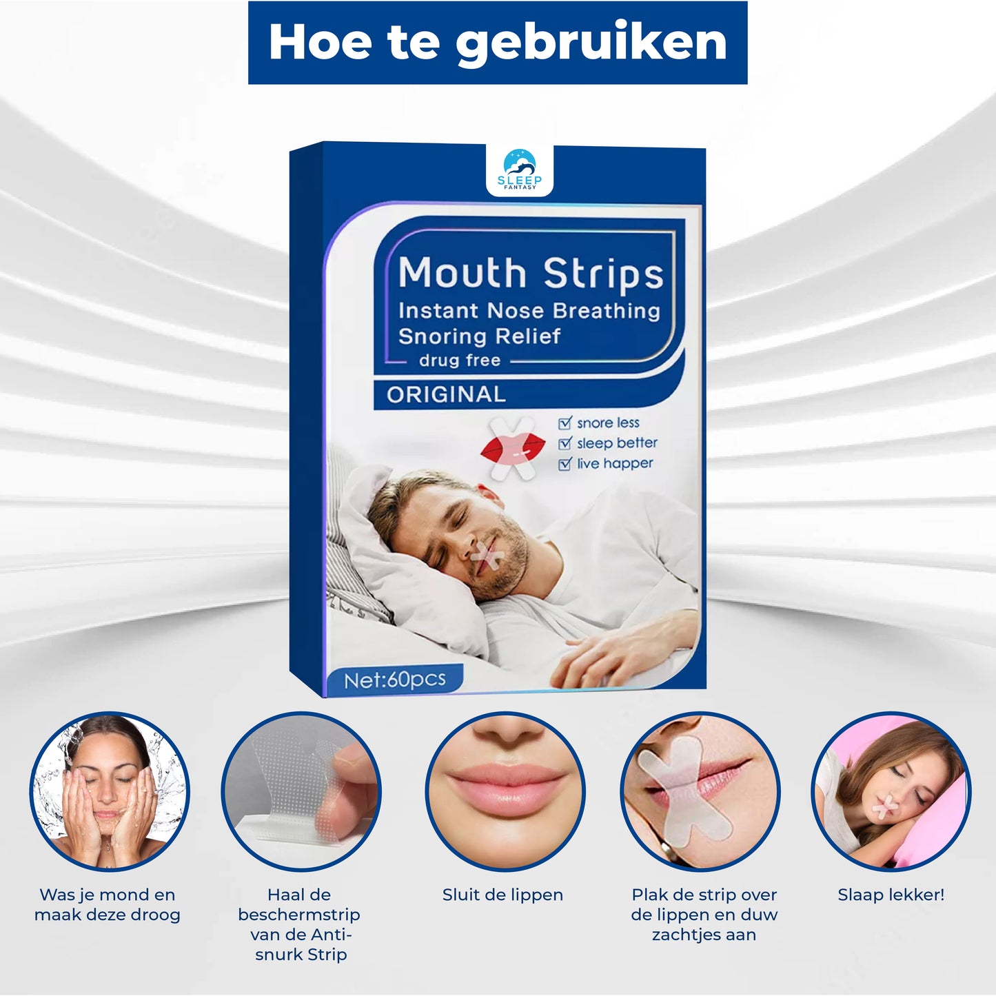 Arabische Cure-Mundstreifen